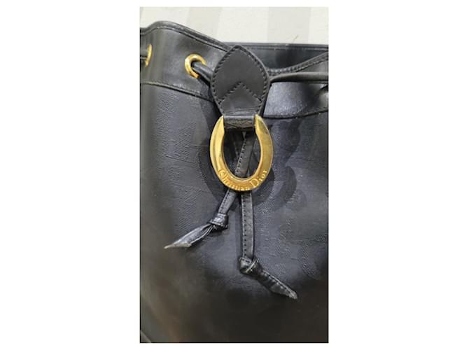 Christian Dior borsa secchiello monogram Nero - vista 10