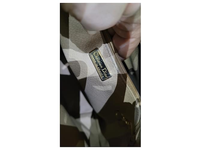 Christian Dior borsa secchiello monogram Nero - vista 11