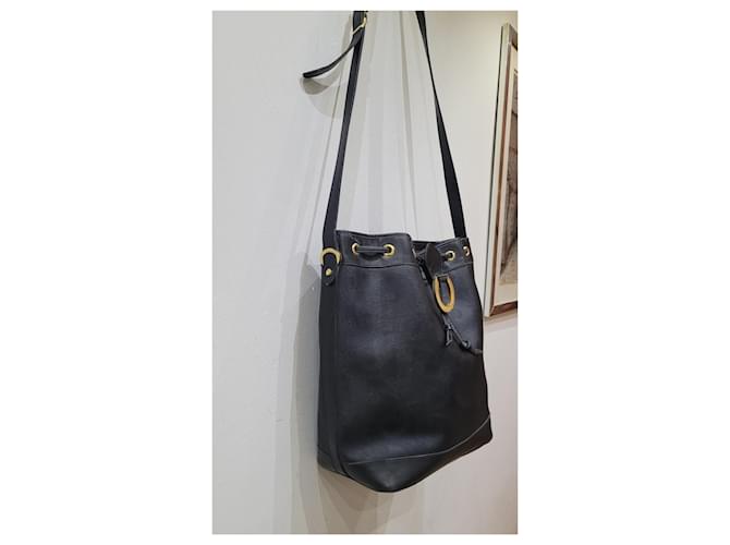 Christian Dior borsa secchiello monogram Nero - vista 3