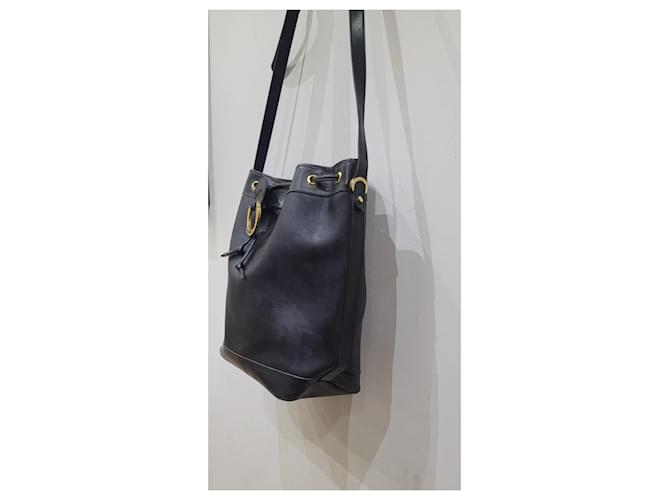Christian Dior borsa secchiello monogram Nero - vista 4