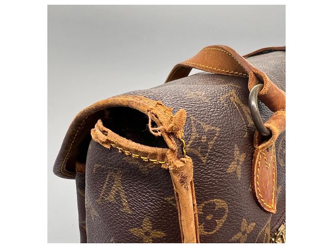 LOUIS VUITTON Borsa a spalla Gibeciere GM con monogramma M42246 LV Auth bs2777 - vista 10