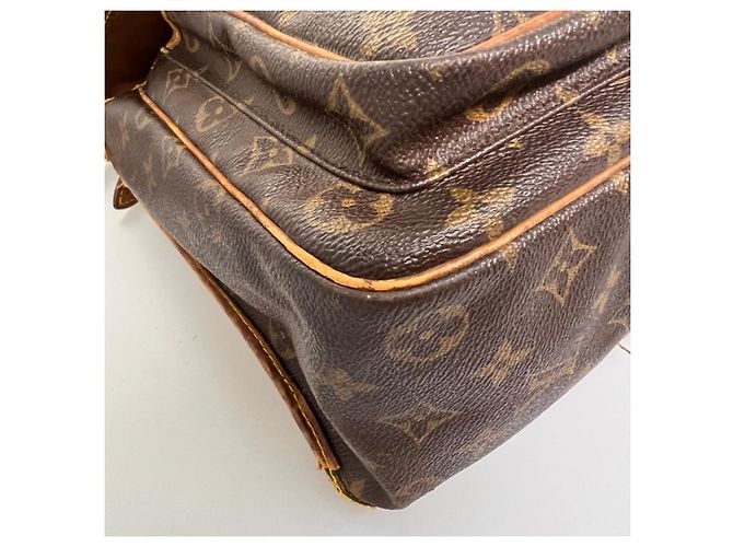 LOUIS VUITTON Borsa a spalla Gibeciere GM con monogramma M42246 LV Auth bs2777 - vista 14