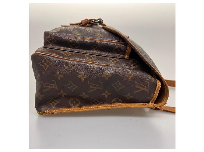LOUIS VUITTON Borsa a spalla Gibeciere GM con monogramma M42246 LV Auth bs2777 - vista 3