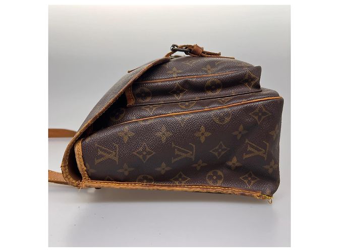 LOUIS VUITTON Borsa a spalla Gibeciere GM con monogramma M42246 LV Auth bs2777 - vista 4