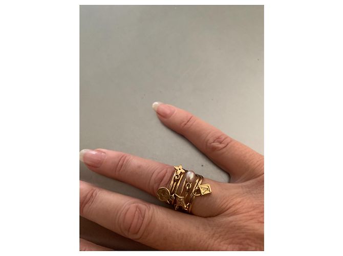 Anello Louis Vuitton Oro Giallo - vista 7