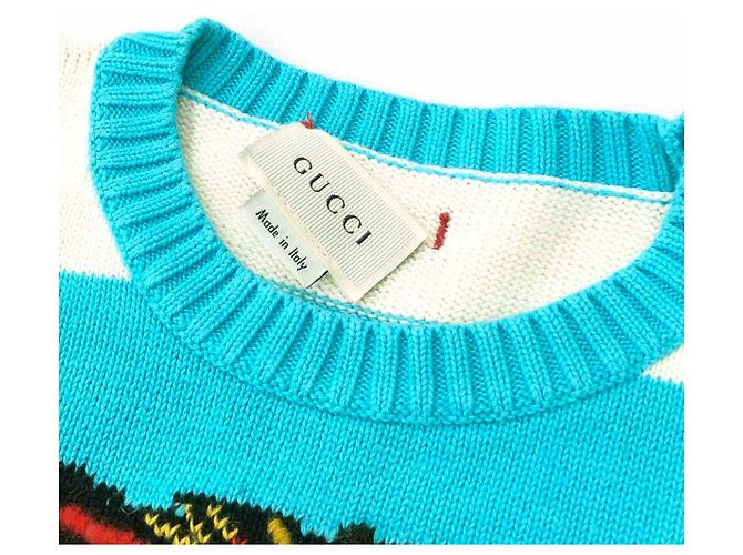 Gucci Pull en coton à manches longues Enfant - vue 5