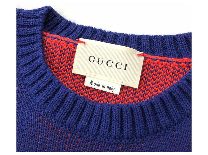 Gucci Pull en coton à manches longues Enfant - vue 5