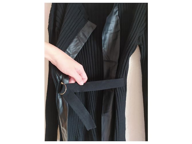Pull Liu.Jo Noir en Viscose XL - vue 2
