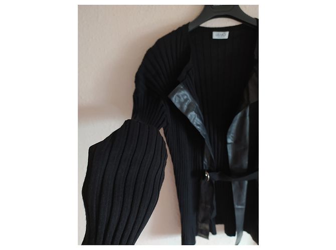 Pull Liu.Jo Noir en Viscose XL - vue 4