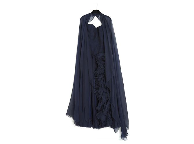 Azzaro MARINEBLAU SEIDENRÜSCHEN DE38 - Ansicht 3