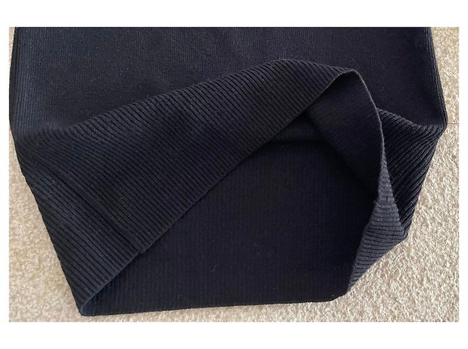 Autre Marque camisola curta 3/4 mangas Preto - vista 8
