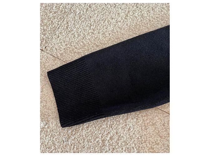 Autre Marque camisola curta 3/4 mangas Preto - vista 9