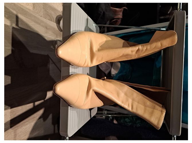 Chanel Stiefeletten Sand - vue 9