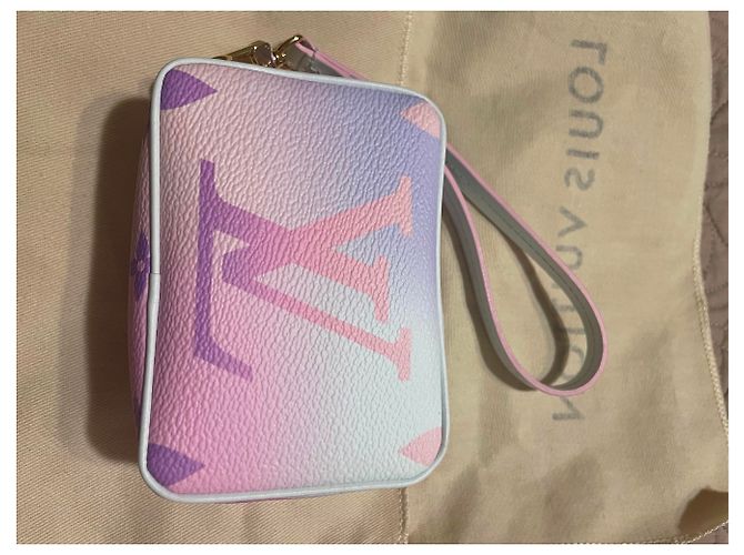 Louis Vuitton Wapity Monogram Case Pastel Colors Pink Multiple colors Purple Light blue - view 2