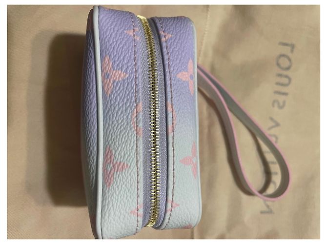 Louis Vuitton Wapity Monogram Case Pastel Colors Pink Multiple colors Purple Light blue - view 3