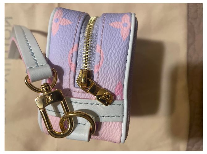 Louis Vuitton Wapity Monogram Case Pastel Colors Pink Multiple colors Purple Light blue - view 4