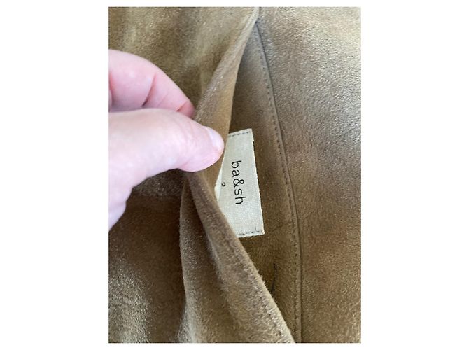 Abrigo de piel de oveja Ba&Sh Beige - vista 3