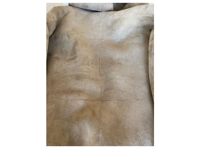 Abrigo de piel de oveja Ba&Sh Beige - vista 5