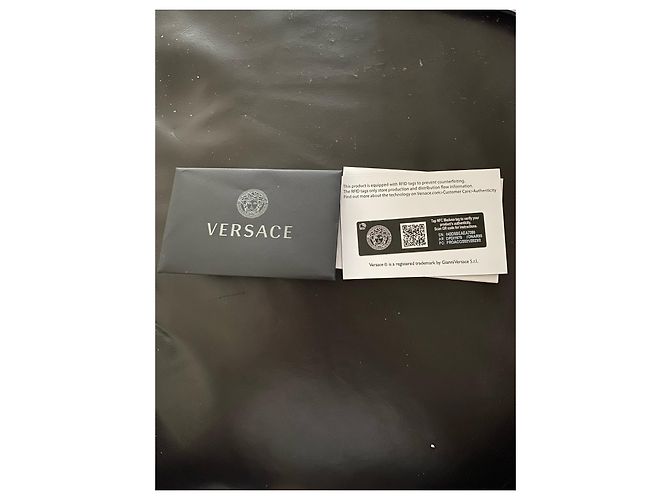 Versace La Medusa Geldbörse Weiß - Ansicht 7