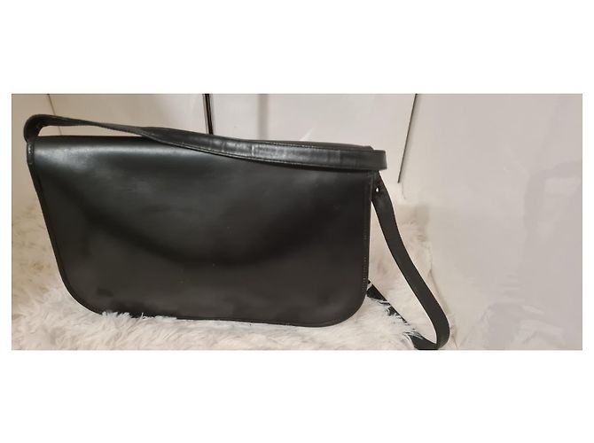 Borsa a tracolla Christian Dior in pelle nera Nero - vista 2