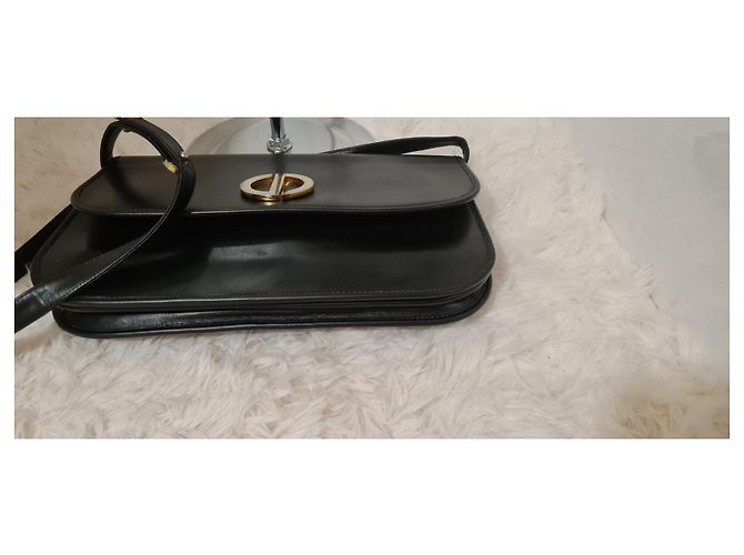 Borsa a tracolla Christian Dior in pelle nera Nero - vista 3