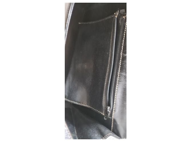 Borsa Christian Dior in pelle nera Nero - vista 5