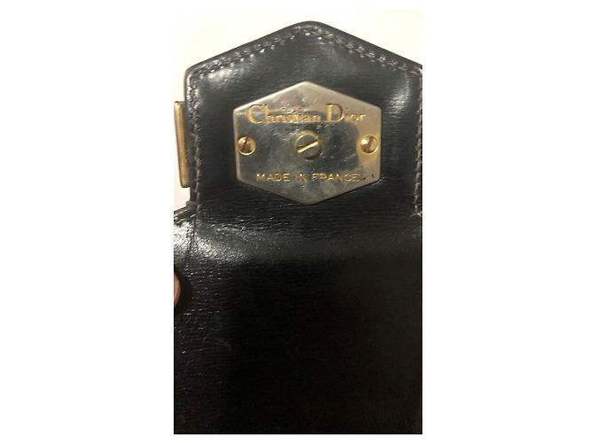 Borsa Christian Dior in pelle nera Nero - vista 6