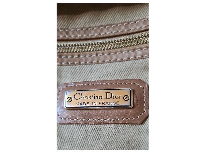 Borsa Christian Dior Boston in Tela Monogrammata Marrone - vista 7