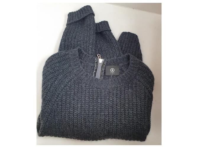 Bogner Kaschmirpullover mit Reißverschluss Grau - Ansicht 5