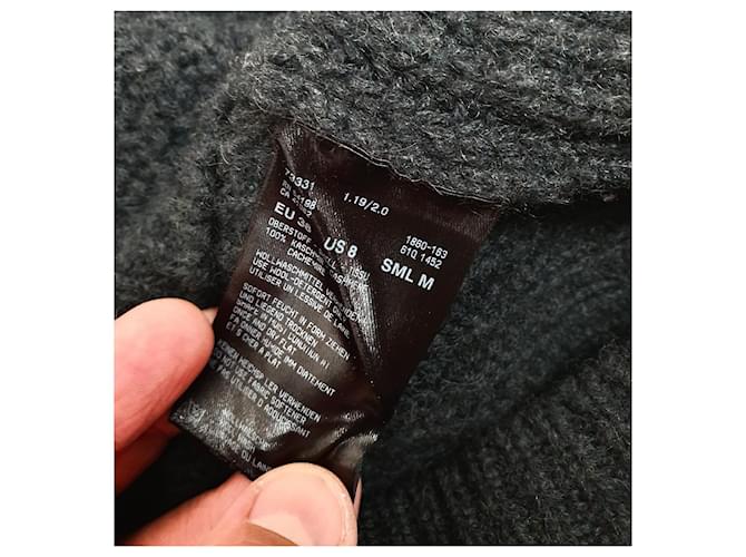 Bogner Kaschmirpullover mit Reißverschluss Grau - Ansicht 6