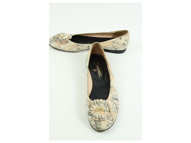 Chanel Bailarinas 39 Beige - vista 4