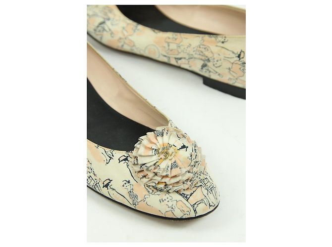 Chanel Bailarinas 39 Beige - vista 5