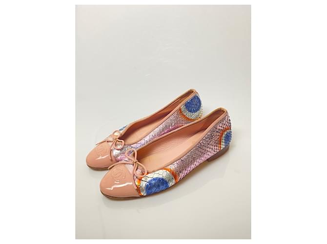 Chanel Ballettschuhe Pink - Ansicht 2