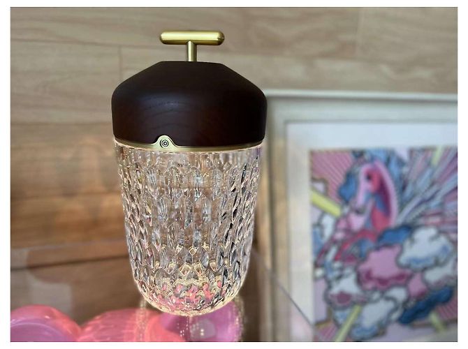 Saint Louis LAMPE PORTATIVE BOIS FONCÉ Marron - vue 5