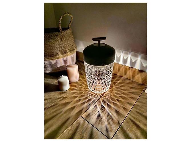 Saint Louis LAMPE PORTATIVE BOIS FONCÉ Marron - vue 9