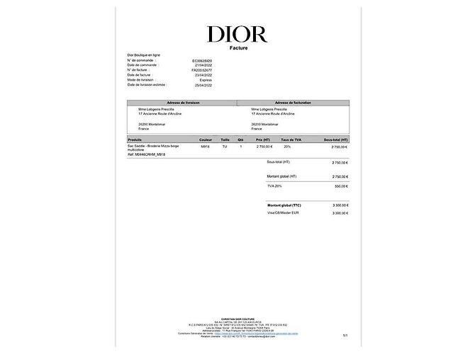 Christian Dior, Borsa Dior SADDLE ricamo leopardo Mizza modello grande new luxury - vista 2