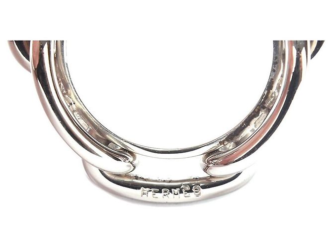 hermès Chaîne d'Ancre Anillo plata - vista 3