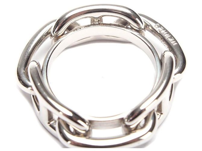 hermès Chaîne d'Ancre Anillo plata - vista 4