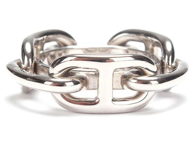 hermès Chaîne d'Ancre Anillo plata - vista 5