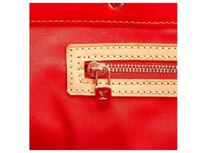 louis vuitton Monogram Vernis Reade GM rosso - vista 6