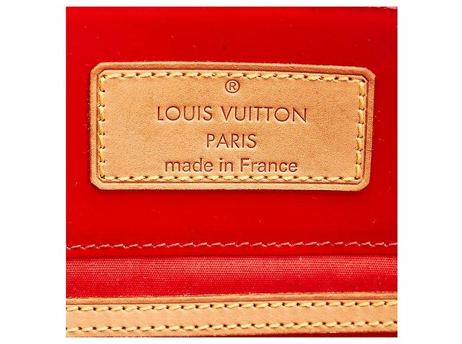 louis vuitton Monogram Vernis Reade GM rosso - vista 7