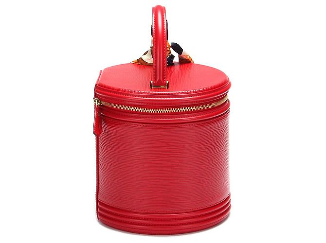 louis vuitton Epi Cannes Vanity Case rojo Roja - vista 3