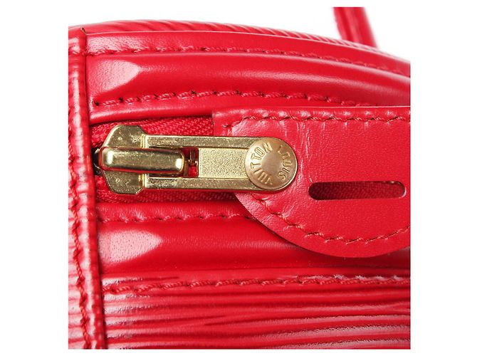 louis vuitton Epi Cannes Vanity Case rojo Roja - vista 7