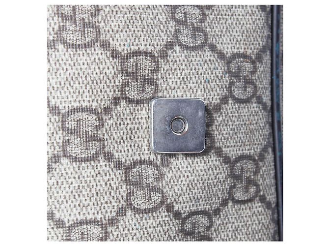 Gucci GG Supreme Interlocking G Messenger Bag marrone - vista 13