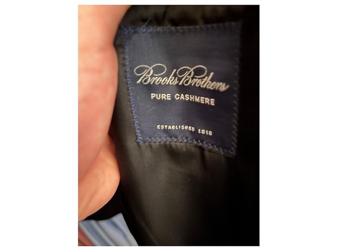 Brook Brothers Kaschmir Blazer Schwarz 45R - Ansicht 2