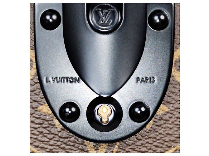 Louis Vuitton Brown 2016 Monogramma Petite Malle Marrone - vista 7