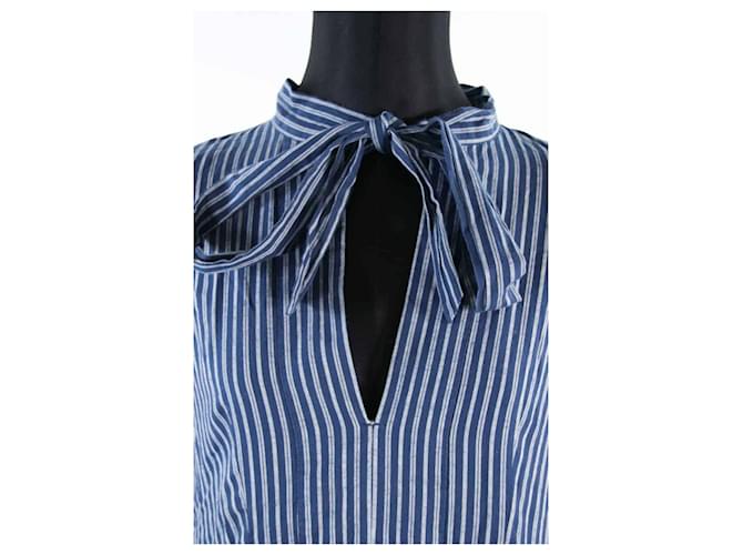 Leon & Harper-Kleid 38 Blau - Ansicht 4