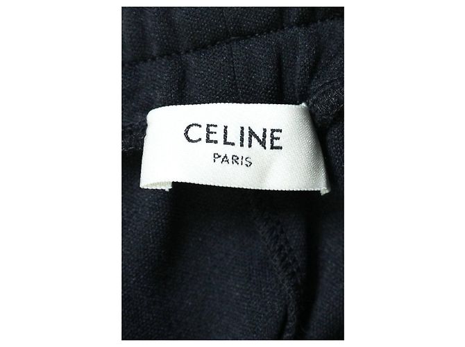 Céline *Celine by Hedi Slimane Sequin side line long pants - view 3