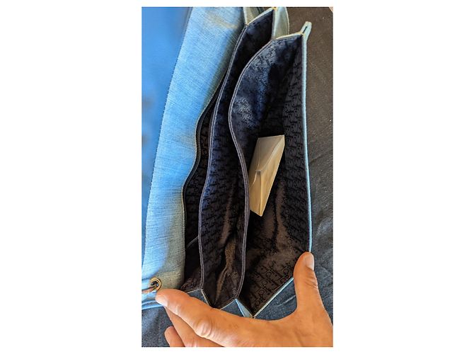 Borsa Dior Admit It Bleu Jean, Parte non trovata Blu chiaro - vista 12