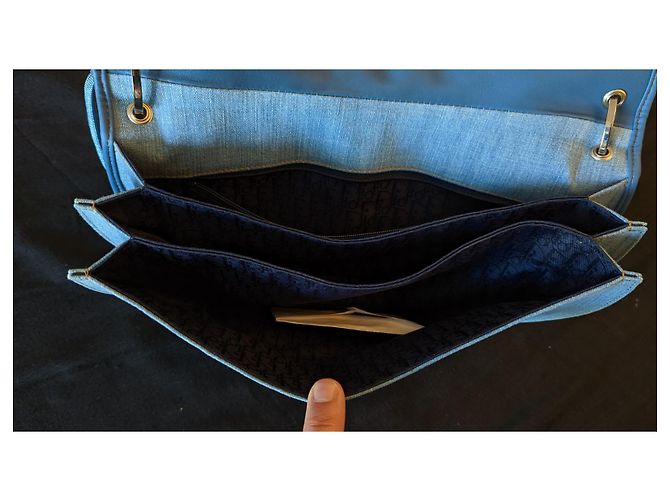 Borsa Dior Admit It Bleu Jean, Parte non trovata Blu chiaro - vista 13